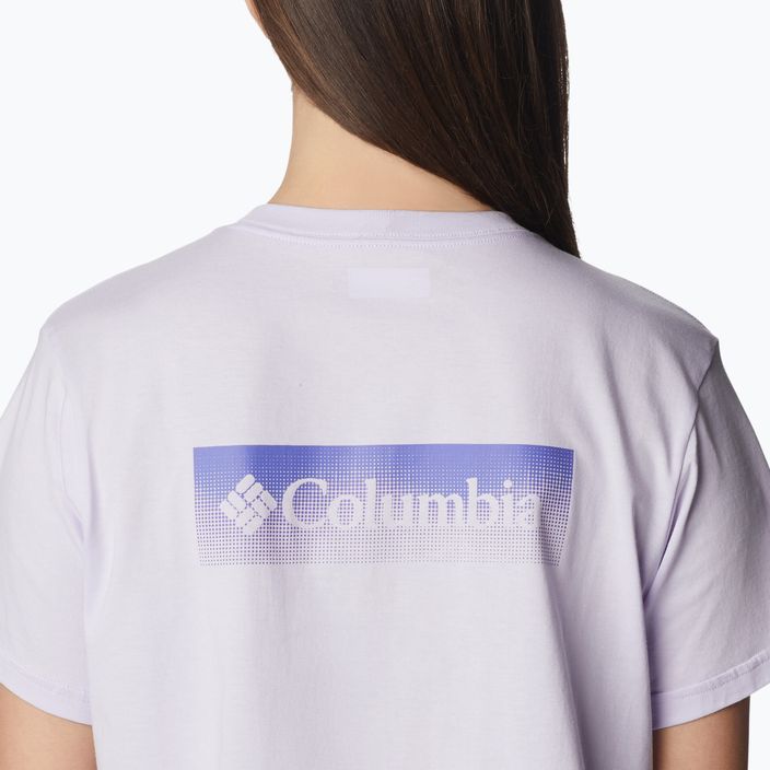 Columbia North Cascades Cropped purple дамска риза за трекинг 1930051568 5