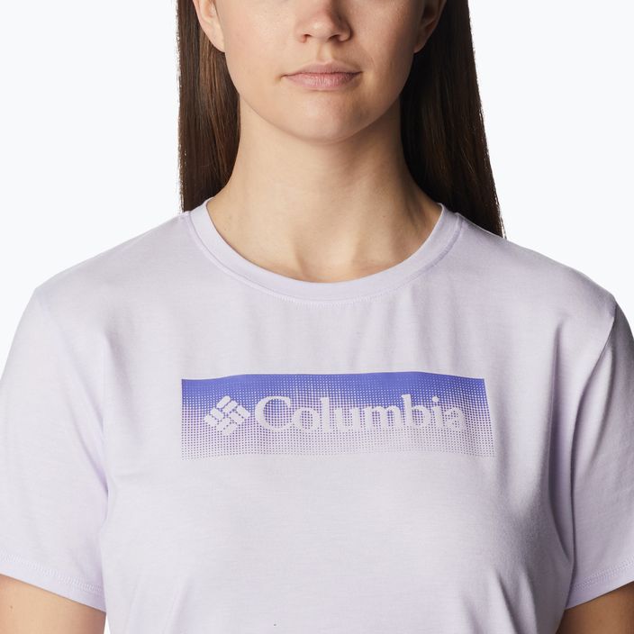 Дамска риза за трекинг Columbia Sun Trek Graphic purple 1931753569 5