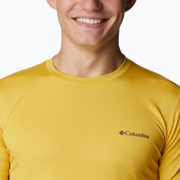 Мъжка риза за трекинг Columbia Zero Rules жълта 1533313742 4