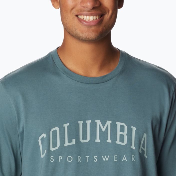 Columbia Rockaway River Graphic мъжка риза за трекинг зелена 2022181 4
