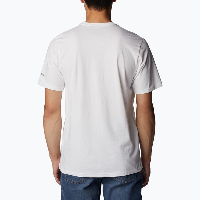 Columbia Rockaway River Graphic мъжка риза за трекинг бяла 2022181 2