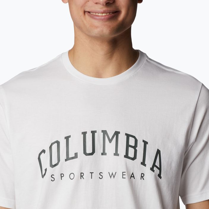 Columbia Rockaway River Graphic мъжка риза за трекинг бяла 2022181 5