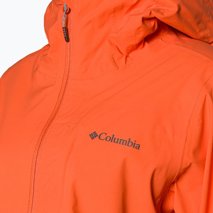 Дамско дъждобранно яке Columbia Omni-Tech Ampli-Dry orange 1938973853 3