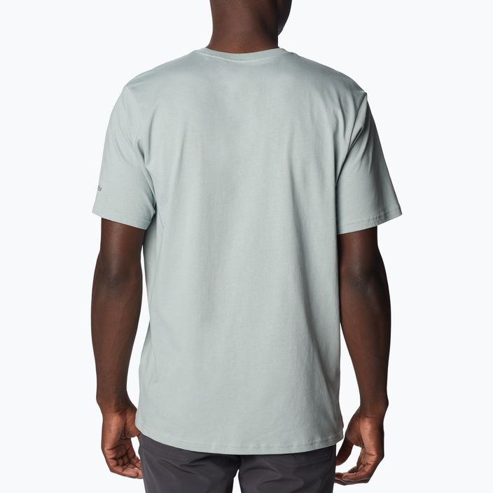 Columbia Rockaway River Graphic мъжка риза за трекинг зелена 2036401 2