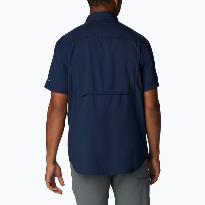 Мъжка риза Columbia Silver Ridge Utility Lite в колежански тъмносин цвят 3