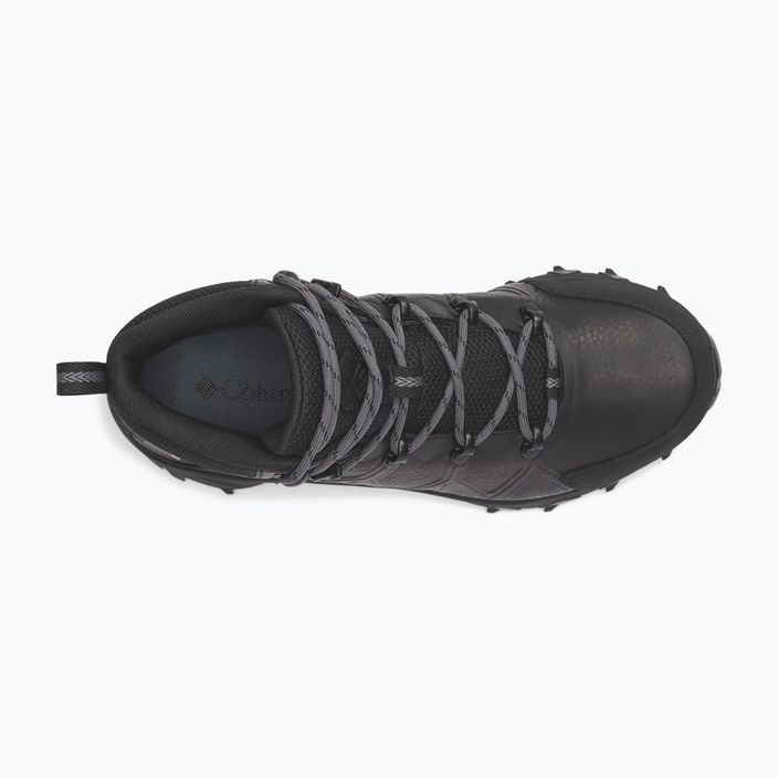 Columbia Peakfreak II Mid Outdry Leather black/graphite дамски туристически обувки 19