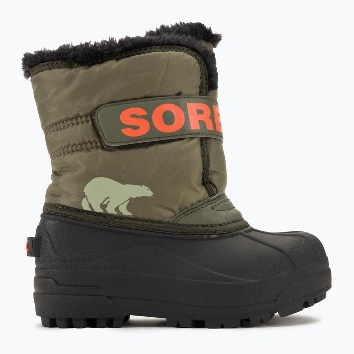 Sorel Snow Commander junior snow boots stone green/alpine tundra 2