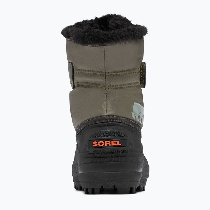 Sorel Snow Commander junior snow boots stone green/alpine tundra 10