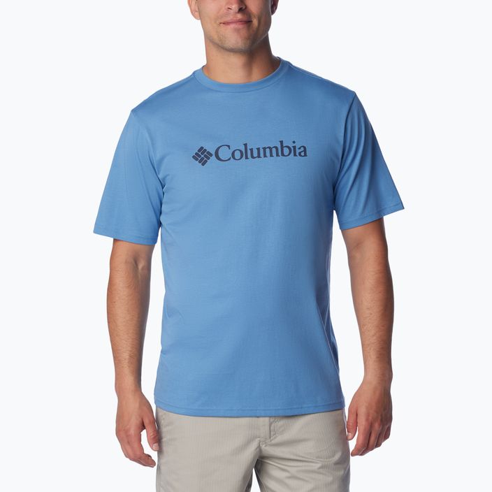 Мъжка тениска с логото на Columbia CSC Basic skyler/collegiate navy с марката csc