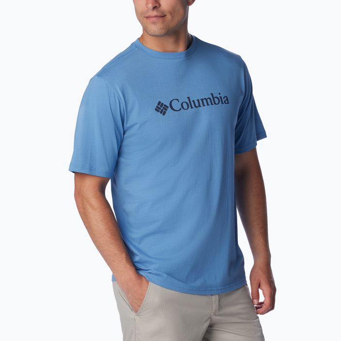 Мъжка тениска с логото на Columbia CSC Basic skyler/collegiate navy с марката csc 2