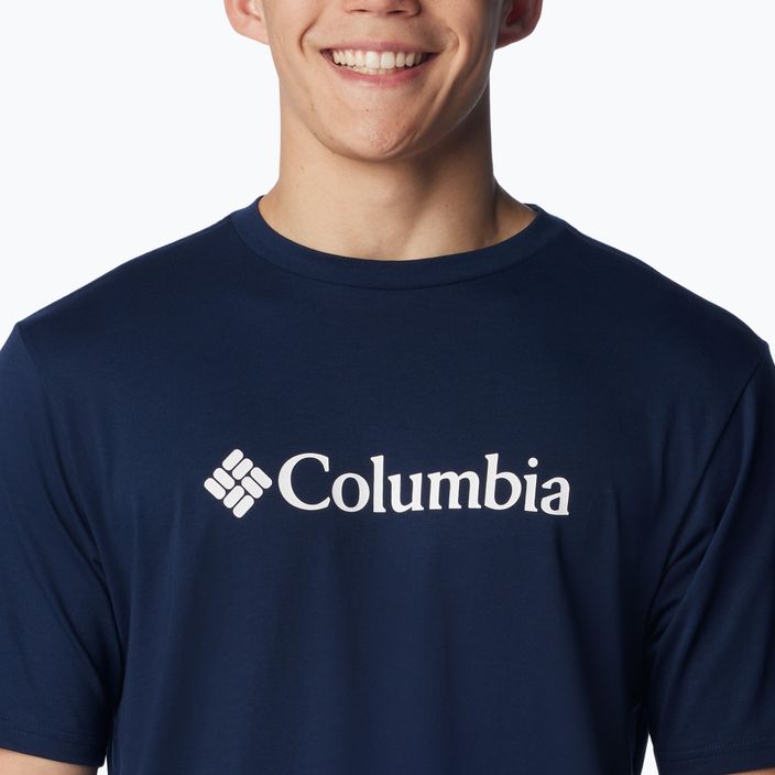 Мъжка тениска Columbia CSC Basic Logo collegiate navy/csc retro logo 4