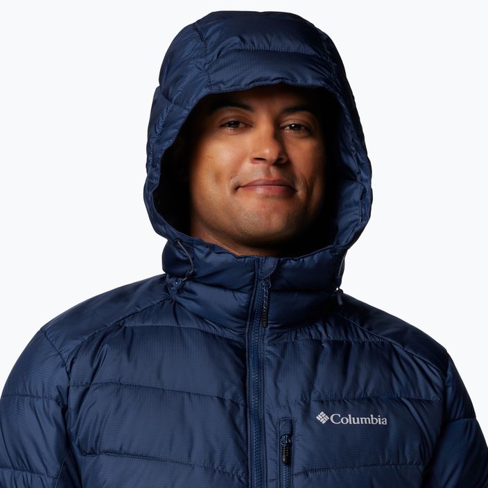 Мъжко пухено яке Columbia Labyrinth Loop II Hooded collegiate navy 7