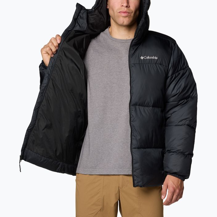 Мъжко пухено яке Columbia Puffect II Hooded black 4