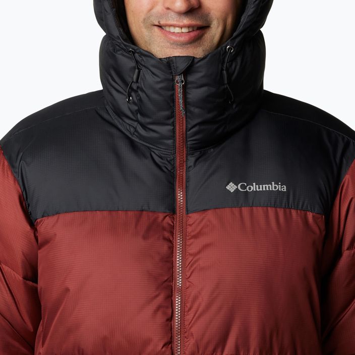 Мъжко пухено яке Columbia Puffect II Hooded spice/ black 6