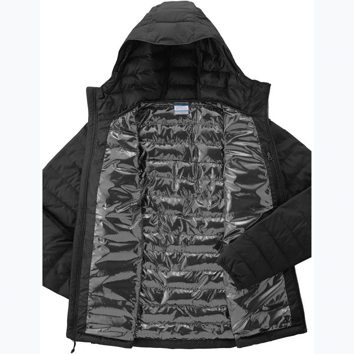 Мъжко пухено яке Columbia Powder Lite II Hooded black 11