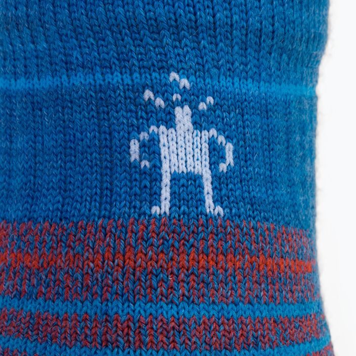 Smartwool Hike Light Cushion Чорапи за трекинг до глезена синьо-оранжеви SW001611E18 3