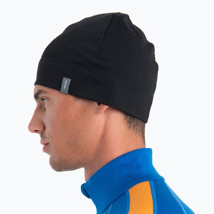 Icebreaker Merino 260 Ridge Beanie black 7