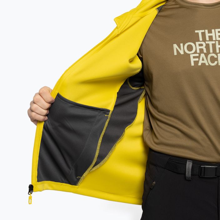 Мъжки суитшърт за трекинг The North Face AO Midlayer FZ Hoodie yellow NF0A5IMFW8B1 8