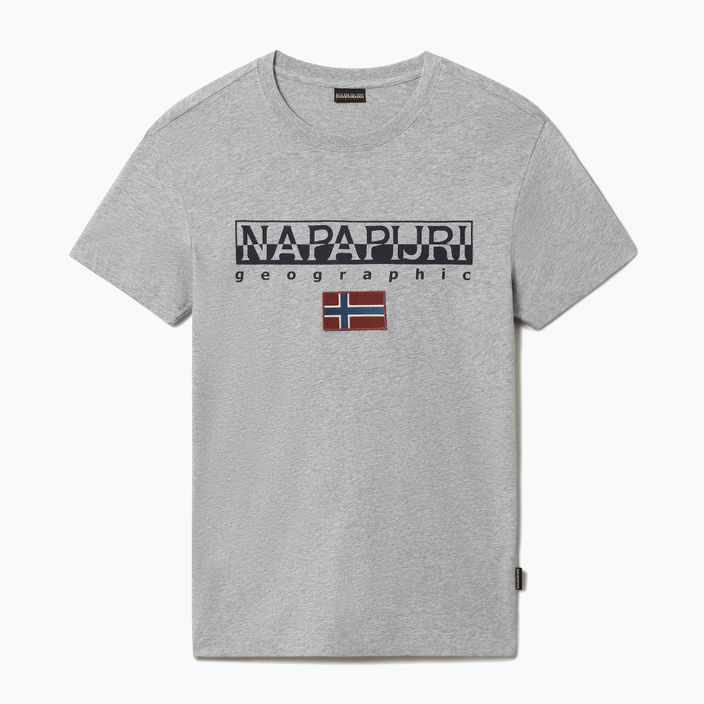 Мъжка тениска Napapijri NP0A4GDQ gris 4
