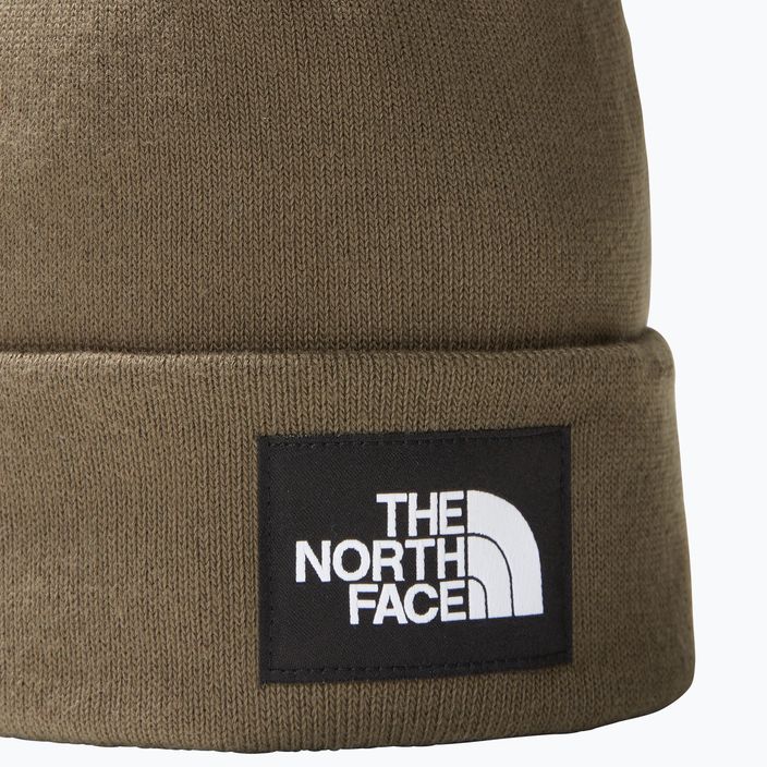 The North Face Док Worker Рециклирана зимна шапка нова сиво-зелена 2