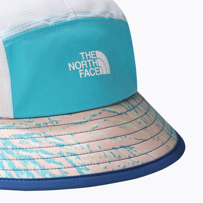 The North Face TNF Run Bucket бяло-синя шапка за бягане NF0A7WH5IR11 2