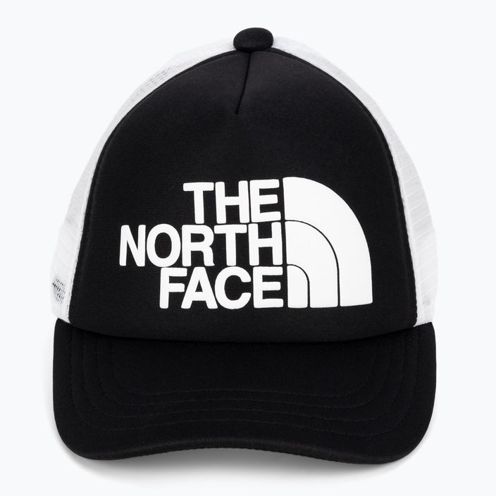Детска бейзболна шапка The North Face Foam Trucker в черно и бяло NF0A7WHIJK31 4