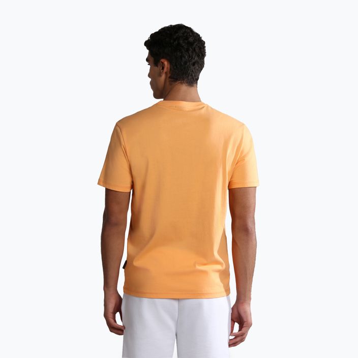 Мъжка тениска Napapijri NP0A4H22 naranja 3