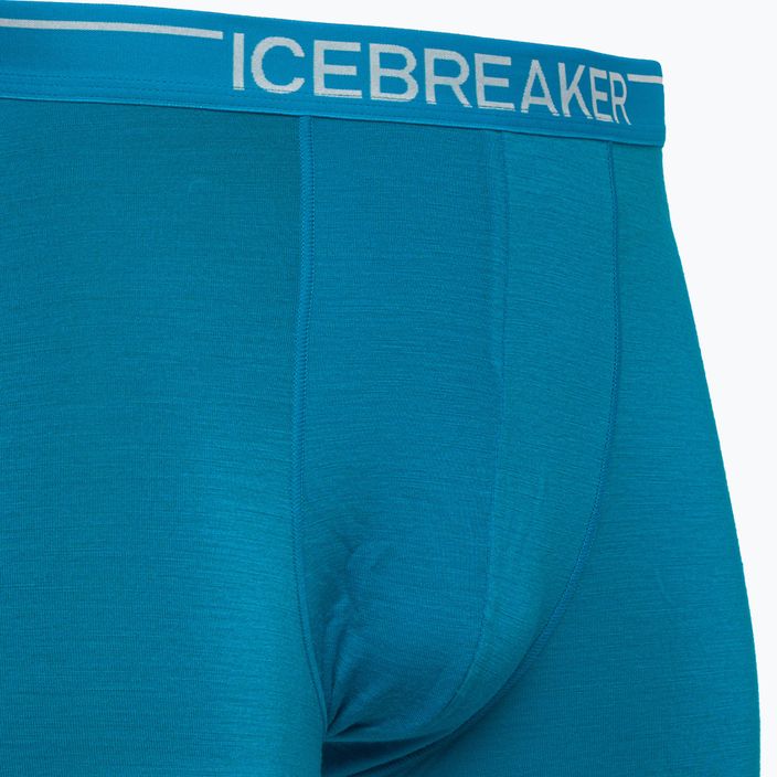 Мъжки термални боксерки Icebreaker Anatomica Geo Blue 103029 3