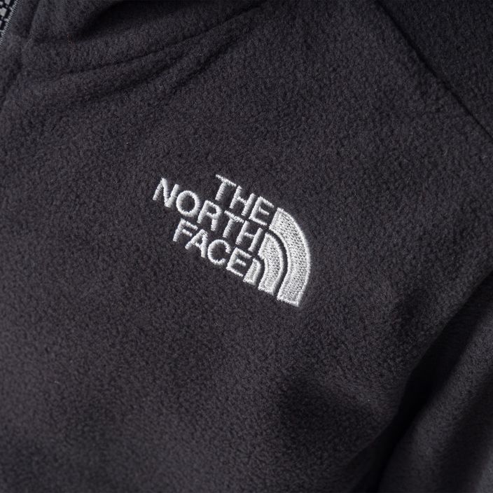 Детски поларен суитшърт The North Face Teen Glacier FZ Hooded black NF0A7WQQJK31 4