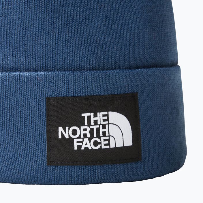 The North Face Док Worker Рециклирана сенчеста синя зимна шапка 2