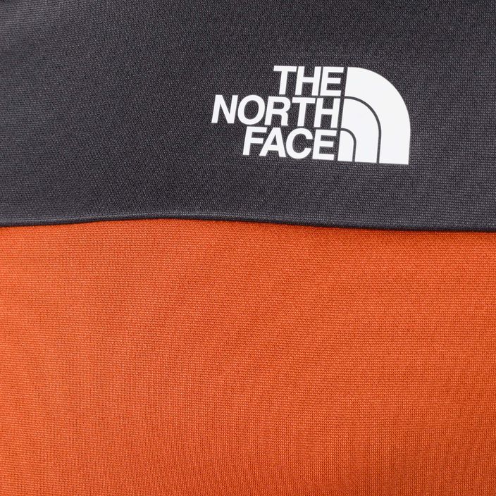 Мъжки суитшърт за трекинг The North Face Reaxion Fleece P/O Hoodie orange NF0A7ZA8IMW1 3