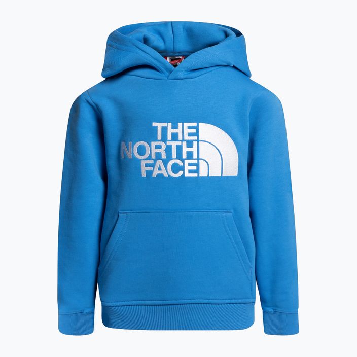 Детски суитшърт за трекинг The North Face Drew Peak P/O Hoodie blue NF0A82ENLV61