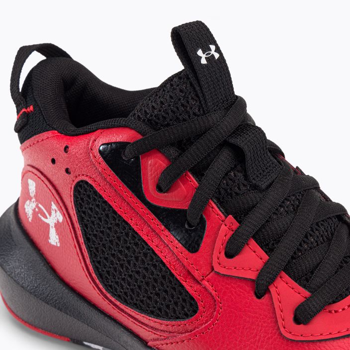 Under Armour GS Lockdown 6 детски баскетболни обувки червен 3025617 10