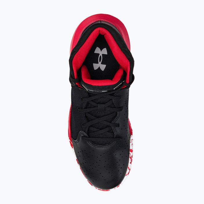 Мъжки баскетболни обувки Under Armour Jet '21 002 черен-червен 3024260-002 6