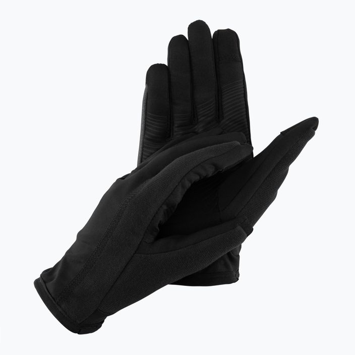 Мъжки светлоотразителни ръкавици за бягане Under Armour Storm Run Liner black/black