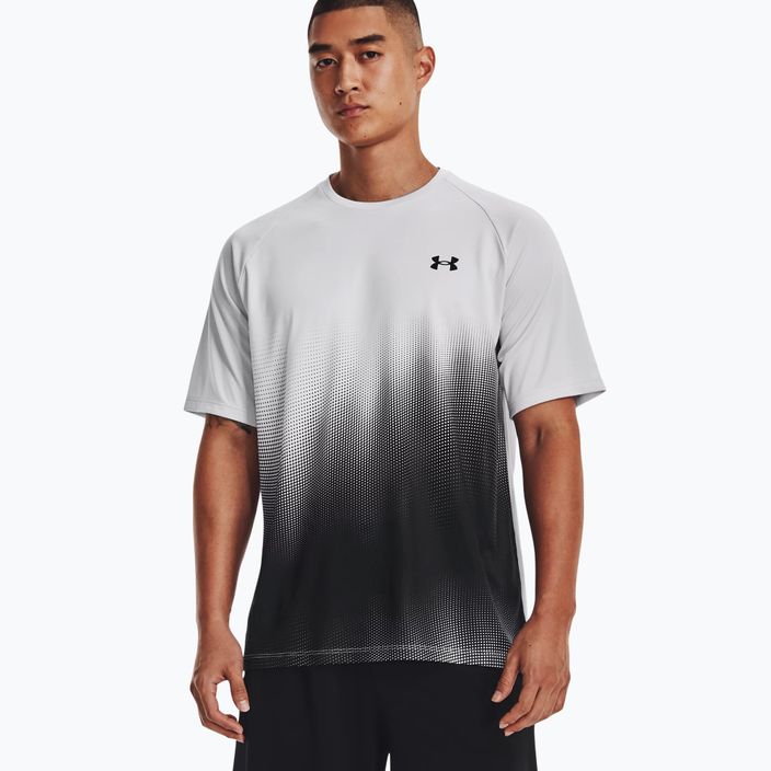 Мъжка тренировъчна тениска Under Armour Tech Fade black-grey 1377053 3