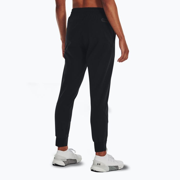 Дамски панталони за тренировка Under Armour Unstoppable Jogger black/black 3