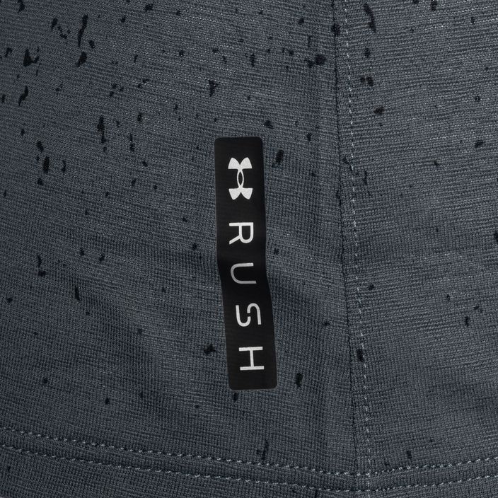 Under Armour Rush Cicada дамска тениска за бягане black/grey 1378405 4
