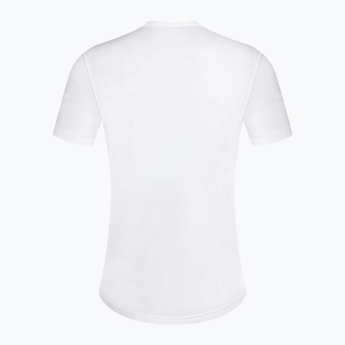 Мъжка тениска Under Armour Logo Emb Heavyweight white/black 6