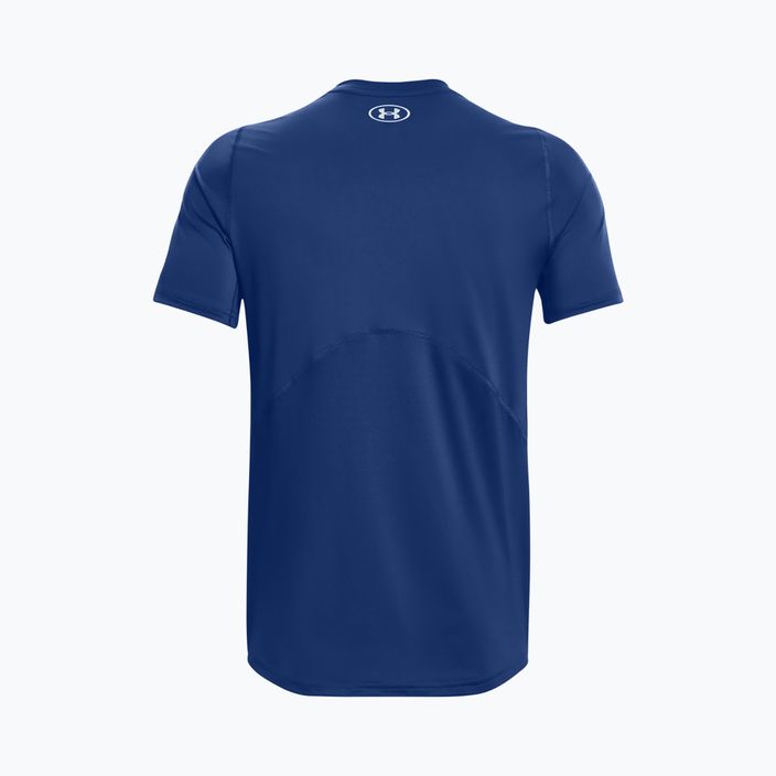Мъжка тренировъчна тениска Under Armour HG Armour Nov Fitted blue 1377160 2