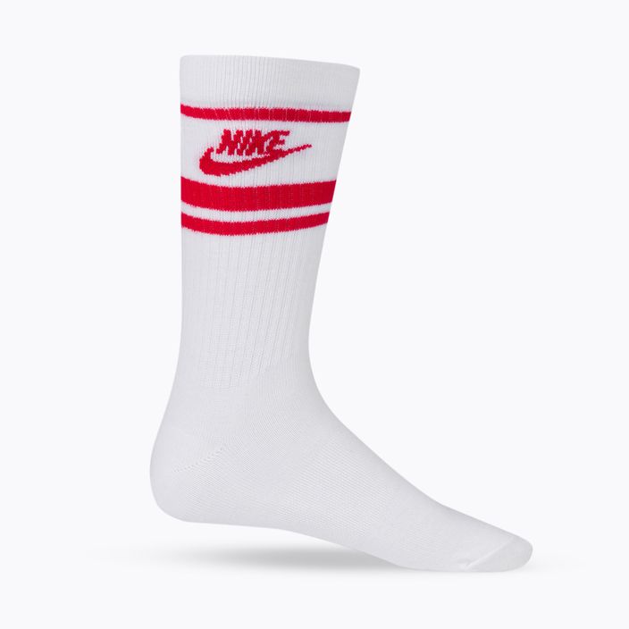 Nike Sportswear Everyday Essential тренировъчни чорапи червено и бяло DX5089-102 2