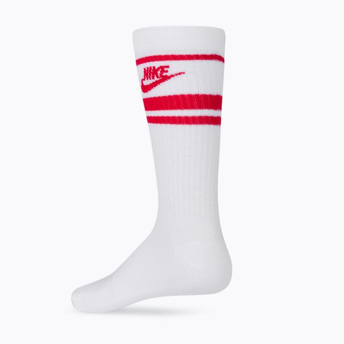 Nike Sportswear Everyday Essential тренировъчни чорапи червено и бяло DX5089-102 3