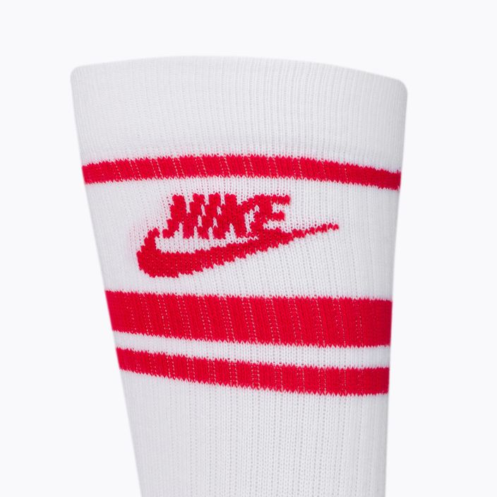 Nike Sportswear Everyday Essential тренировъчни чорапи червено и бяло DX5089-102 4