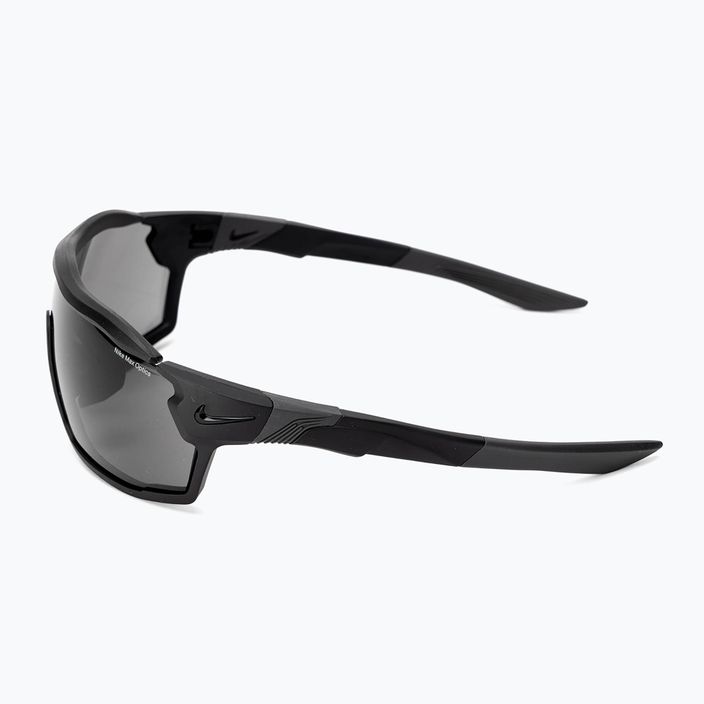 Слънчеви очила Nike Show X Rush матово черно/тъмно сиво 4