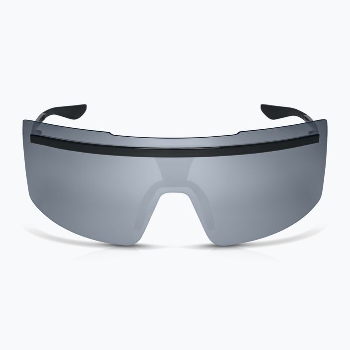Слънчеви очила Nike Echo Shield черни/сребърни светкавици 2
