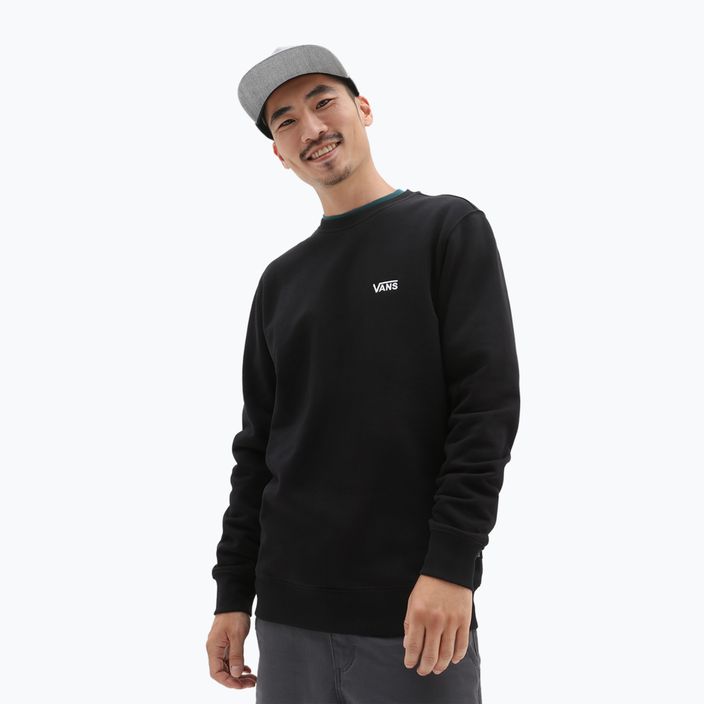 Мъжки потник Vans Core Basic Crew Fleece black