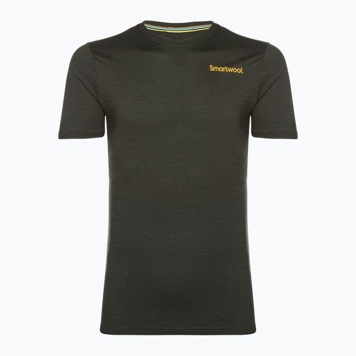 Мъжка тениска Smartwool Memory Quilt Graphic Tee Guitar trekking shirt black 16834 4