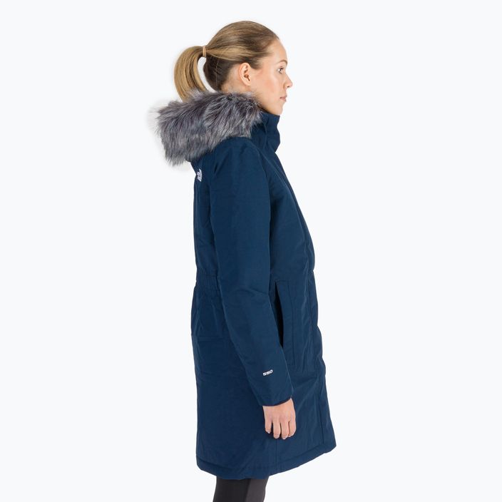 Пухено яке за жени The North Face Arctic Parka navy blue NF0A4R2V8K21 3