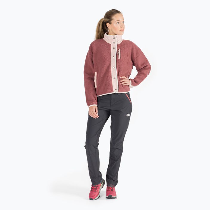 Флийс суитшърт за жени The North Face Cragmont Fleece pink NF0A5A9L93Z1 2