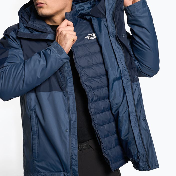 Мъжко пухено яке The North Face New Dryvent Down Triclimate shady blue/summit navy 5